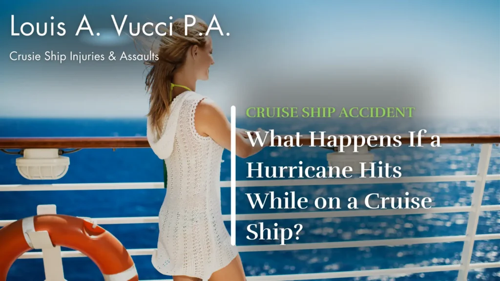 What Happens If a Hurricane Hits While on a Cruise Ship
