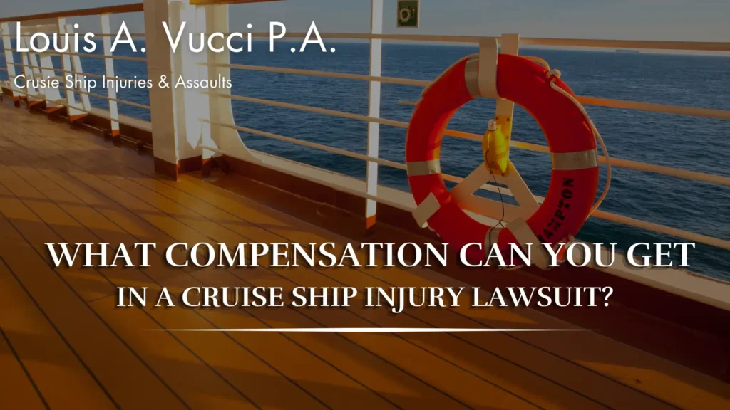 What Compensation Can You Get in a Cruise Ship Injury Lawsuit, lifeguard device resting on rail or cruise ship