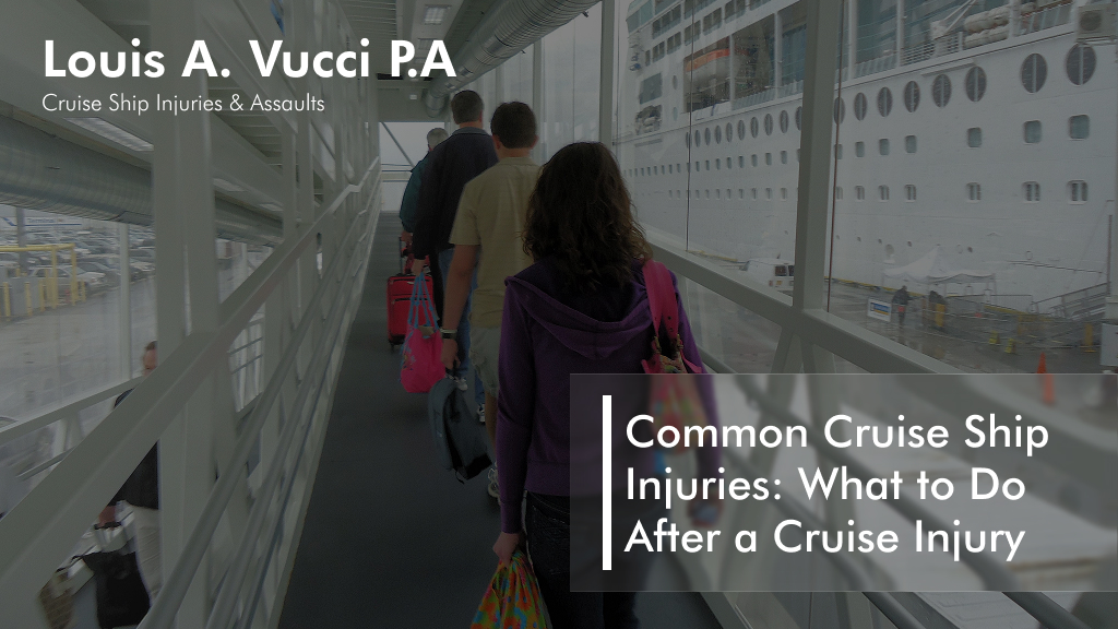 A family walking down an aisle to get onboard a cruise ship