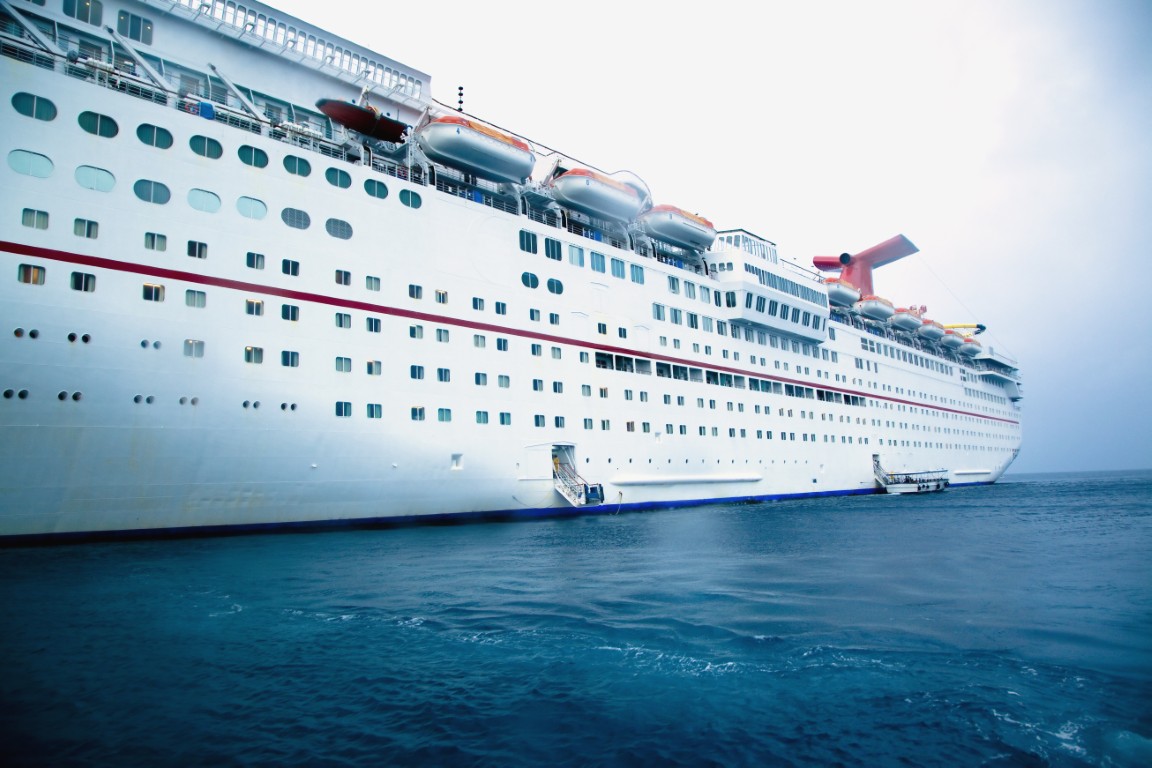 A cruise ship